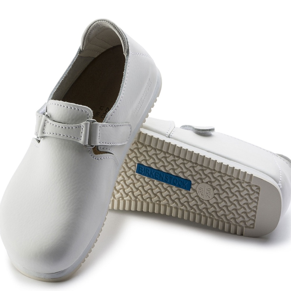 ALPRO Birkenstock Clog, White, size 39